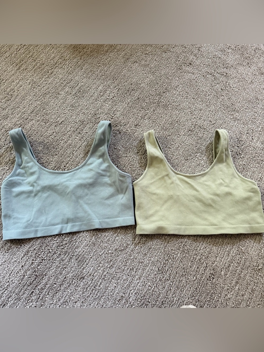 aerie blue & green bralette bundle